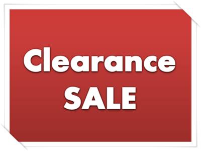Clearance Section Up to 60% Off